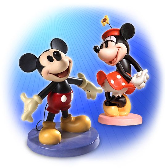 disney showcase collection mickey and minnie