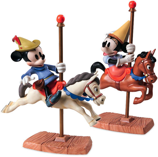 mickey and minnie mouse limited edition sweethearts doll set