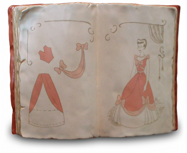 Cinderella-Cinderella's Sewing Book (Porcelain Version)