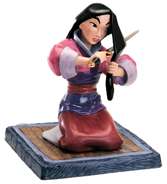 statue mulan