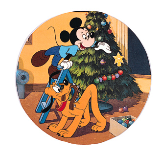 wdcc pluto's christmas tree